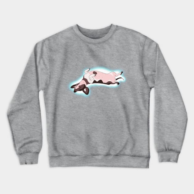 The Cow-dog #2 Crewneck Sweatshirt by Yaalala